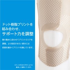 画像4: お医者さんの膝サポーター ピタ肌 日本製 (薄さ約0.6mmの極薄素材)  (4)