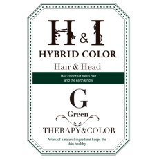 画像1: 【CP】（医薬部外品）Ｈ＆Ｉハイブリッドカラー100ｇ（グリーン）業務用 (1)